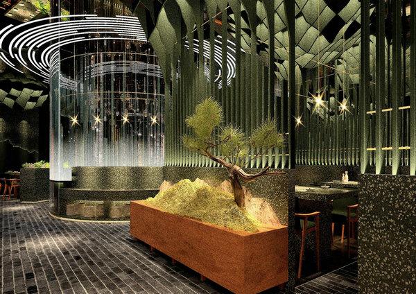 餐廳設(shè)計公司|仙蹤林泰式海鮮火鍋餐廳裝修設(shè)計